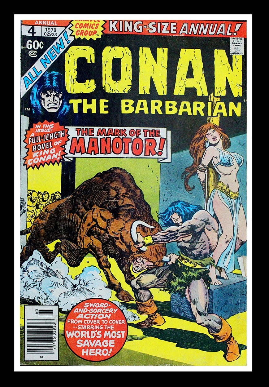 Conan the Barbarian Annual #4 (1978) VF 8.0