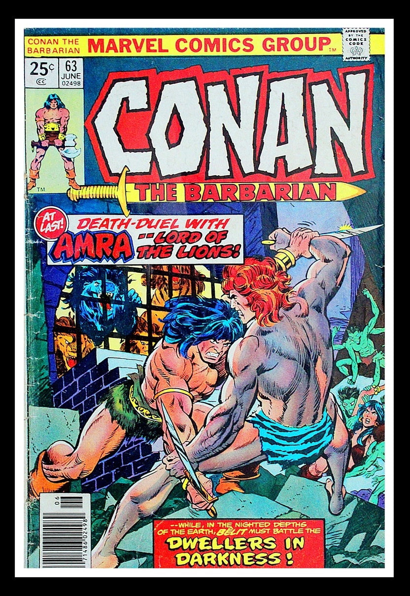 Conan the Barbarian #63 (1976) VF 7.5