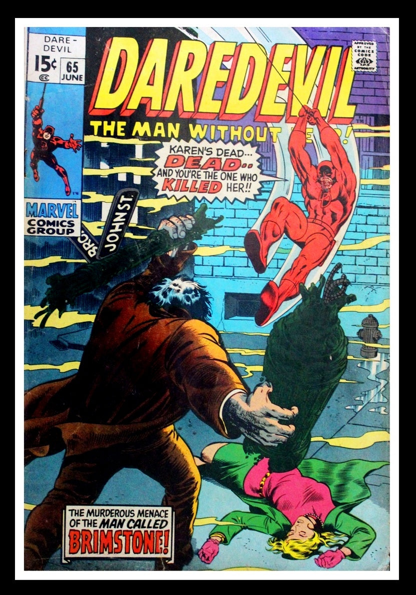 Daredevil #65 (1970) FN+ 6.5