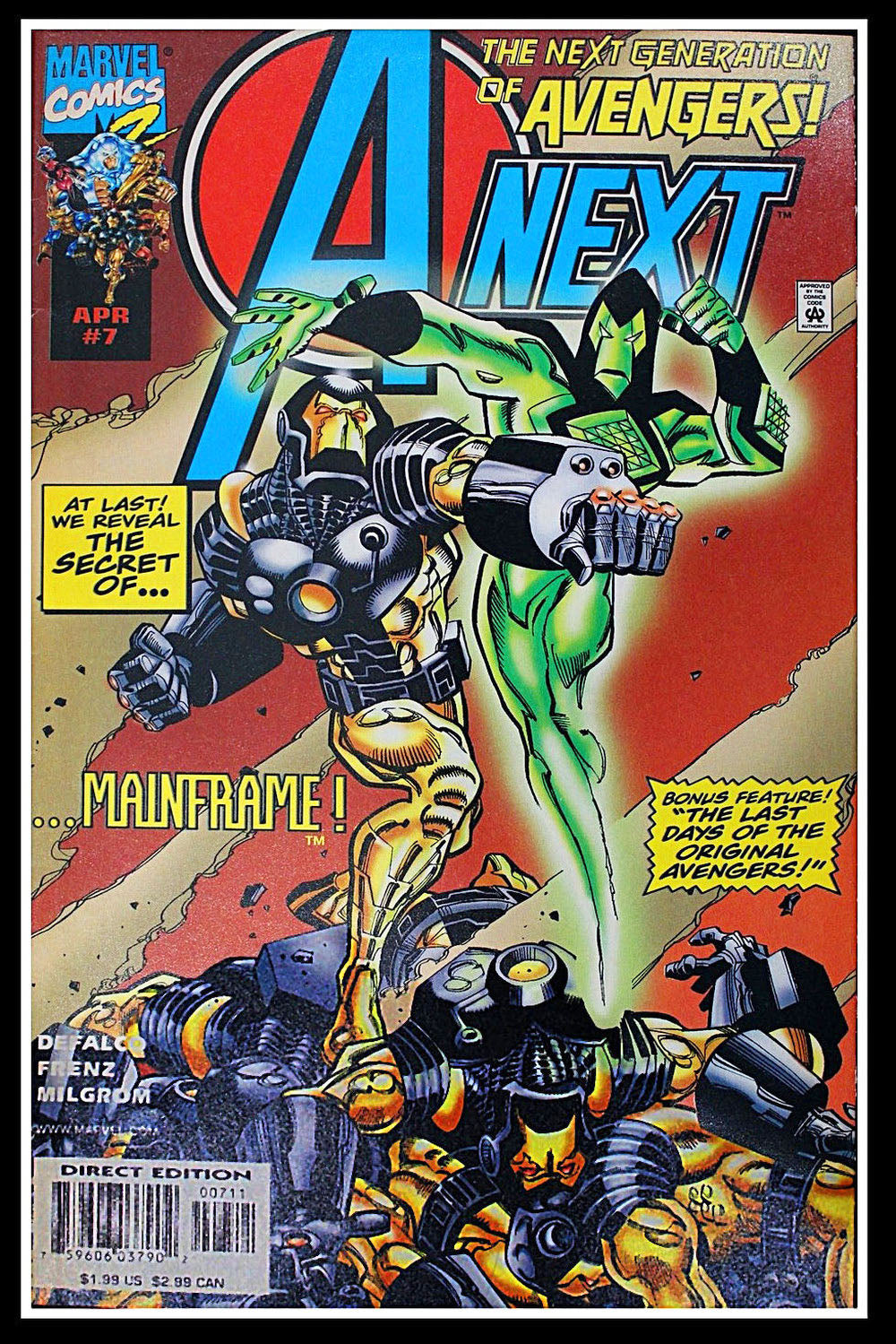 A-Next #7 (1999) – Key Issue – NM 9.2