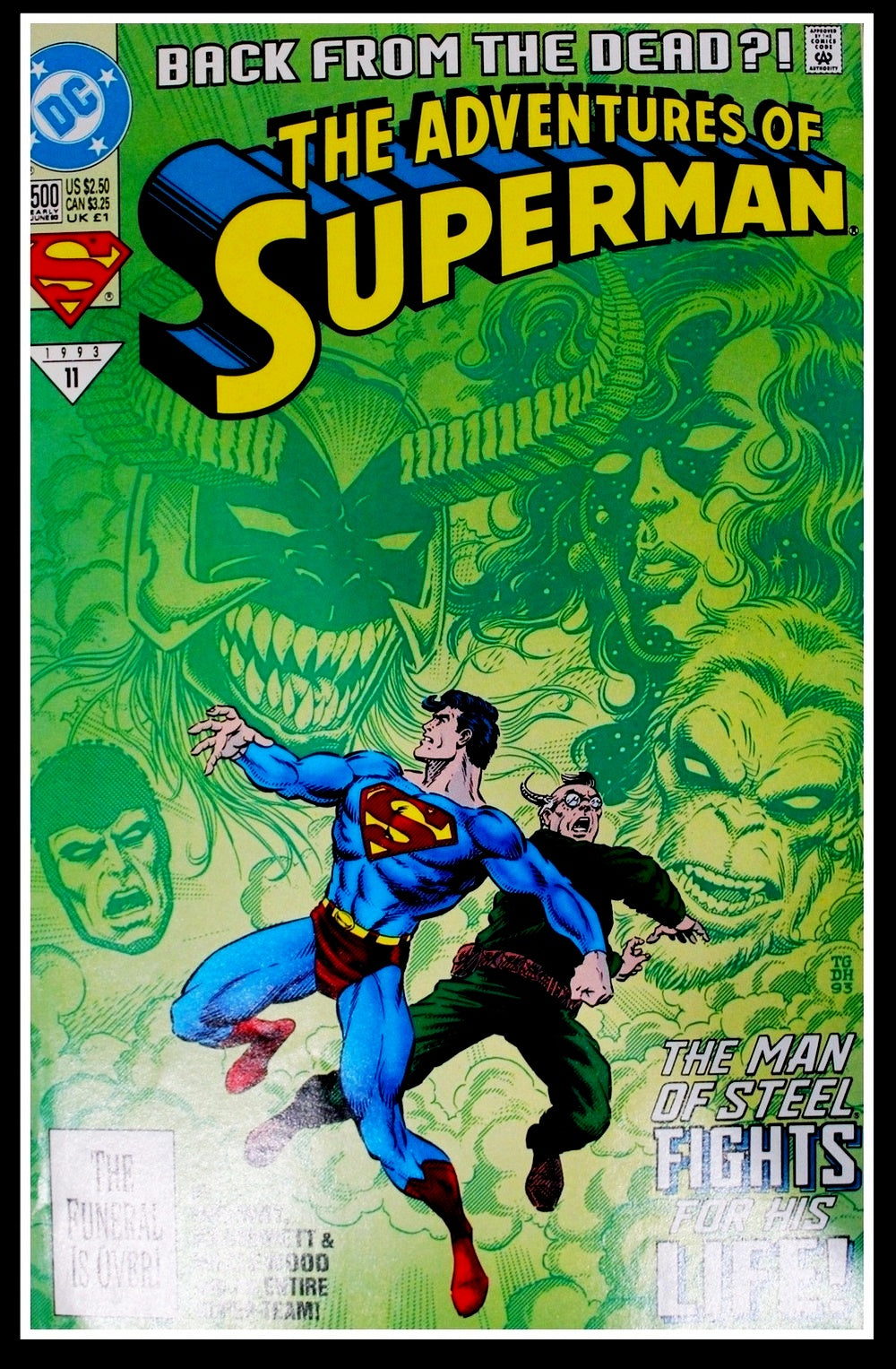 Adventures of Superman #500 (1993) – Key Issue – NM